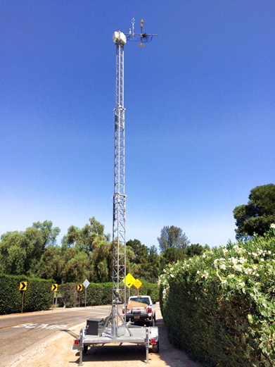tower for measuring eddy covariance