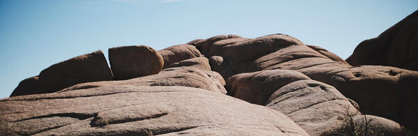 Brown Rock Formation