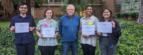 2022 Recipients of the Geographer's Scholarship for Global Change and Sustainability