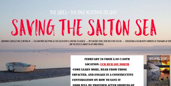 Saving the Salton Sea